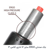 جک گازی صندلی اداری کورس 12 سانتی مشکی - مناسب صندلی مدیریتی و کامپیوتری